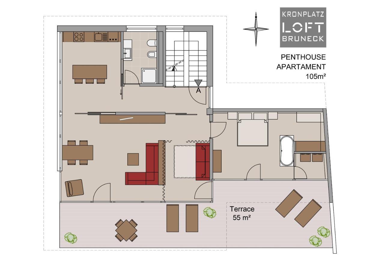 Kronplatz Loft Bruneck Luaran gambar